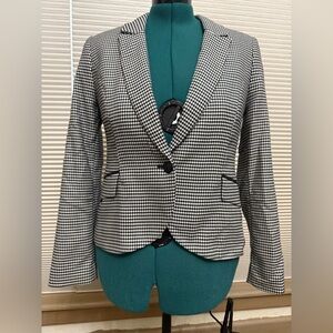 White House Black Market Herringbone Blazer